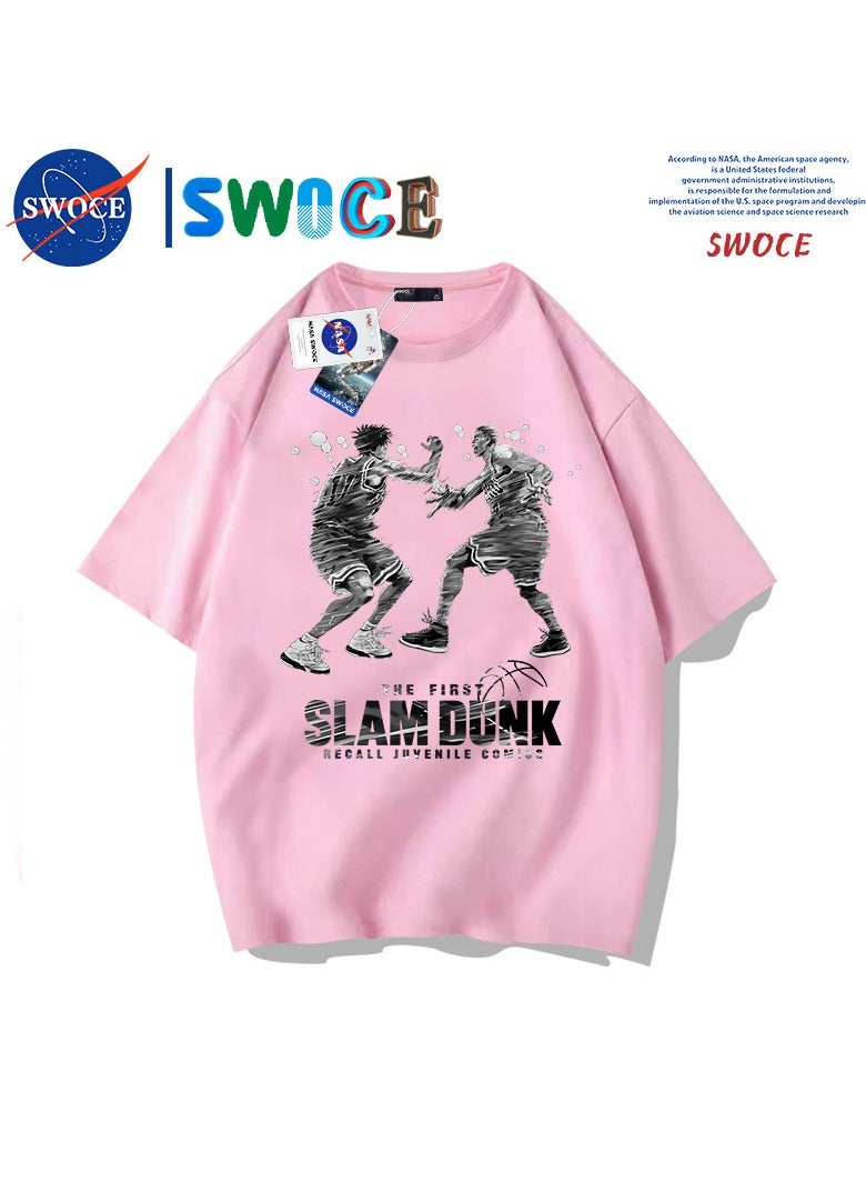 SWOCE New Fashion Cartoon Anime Cotton T-shirt  - Image 1