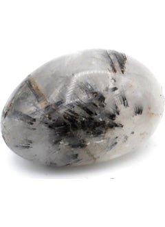 Murty99 Genuine Drum Natural Rutile Quartz Rock Piece 1st quality 002  - Image 1