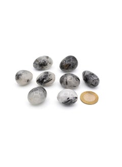 Murty99 Genuine Drum Natural Rutile Quartz Rock Piece 1st quality 002  - Image 3
