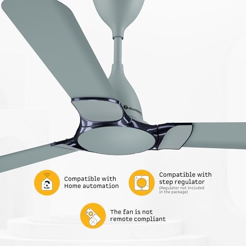 atomberg Erica Nuvo Regulator 1200mm BLDC Ceiling Fan | Newly Launched | Advance Air+ Technology | Award Winning Designer Fan | BEE rated 5 star | Low noise operation | 3 Years Warranty (Misty Teal) - Image 2