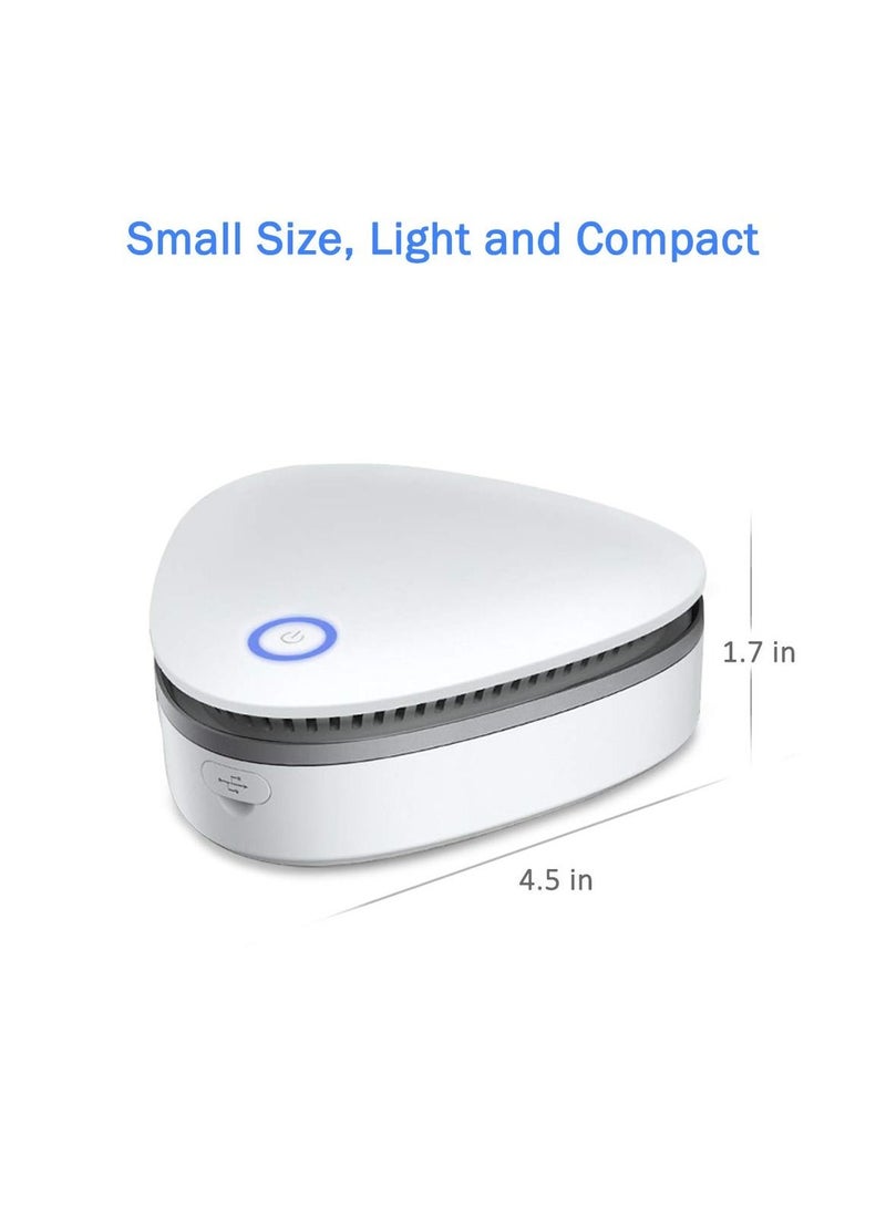 KASTWAVE جهاز تنقية الأوزون الصغير الذي يعمل بالبطارية بقوة 20 ملجم في الساعة للمنزل والسيارة والثلاجة وخزانة الأحذية والحمام والمطبخ ومتجر الحيوانات الأليفة - Image 2