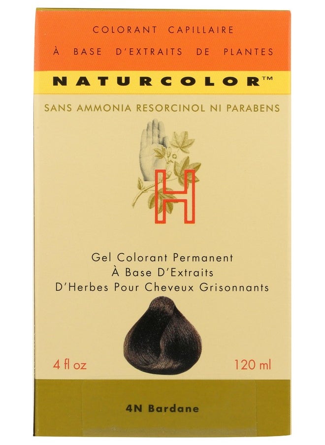 Naturcolor naturcolor Haircolor Hair Dye - Burdock, 4 Fl Oz (4N)  - Image 2