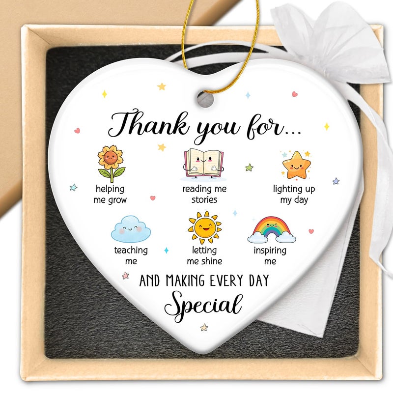 ZAGKOO Teacher Appreciation Day Ornament 2025 OR25-18 - Image 1
