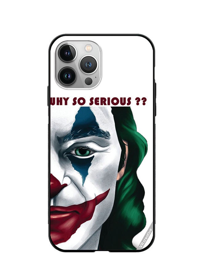 Protective Case Cover For Apple iPhone 12 Pro Joker Design Multicolour