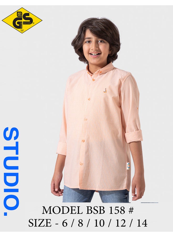 جي@إس قميص كتان صيفي للأولاد