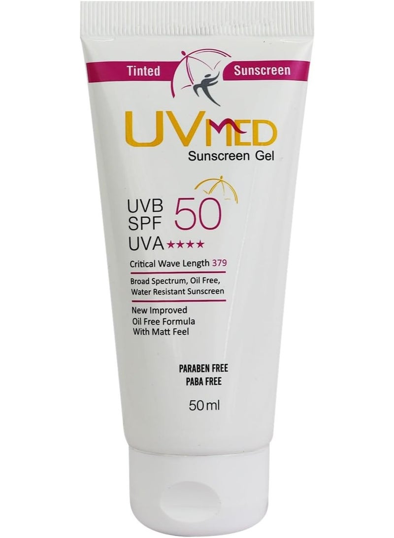 UV Sunscreen Gel, SPF 50 UVA, Pack of Two, 50 ml each - Image 4