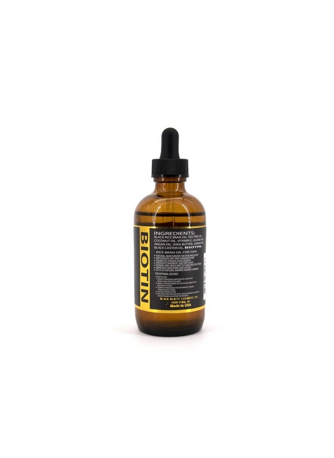 Jamaican Wild - Black Rice Oil Hair Growth Oil 2Oz Biotin ; Super Power Hair Growth Oil For Face Body Hair (2 Oz) - Image 1