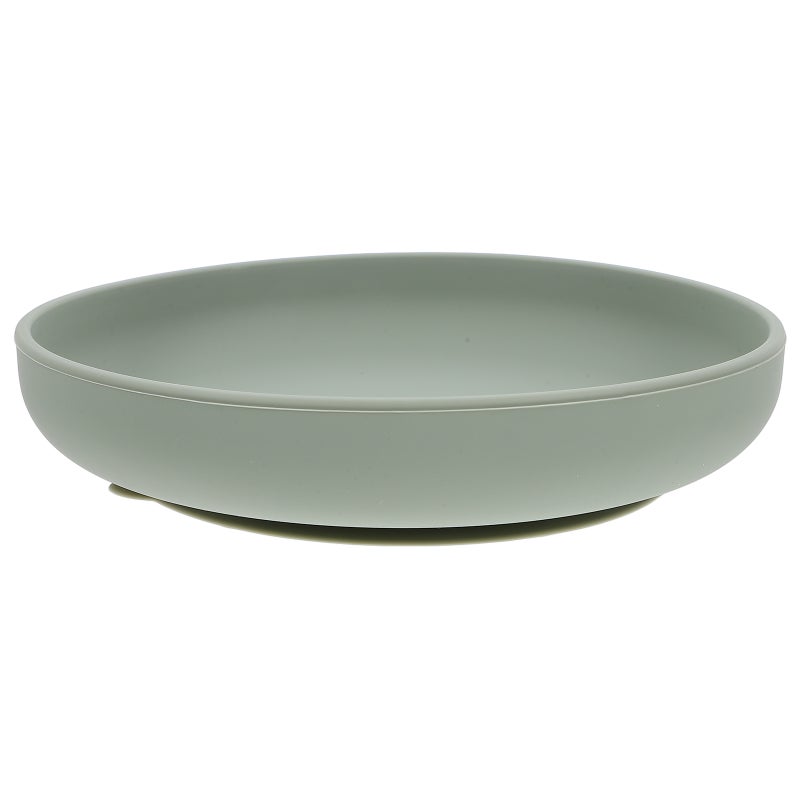 Silicone Spill-Proof Plate for Elderly Disabled Round Scoop Dish Unbreakable Non Skid Rubber Plate for Elderly Disabled Handicapped Plate - Image 5