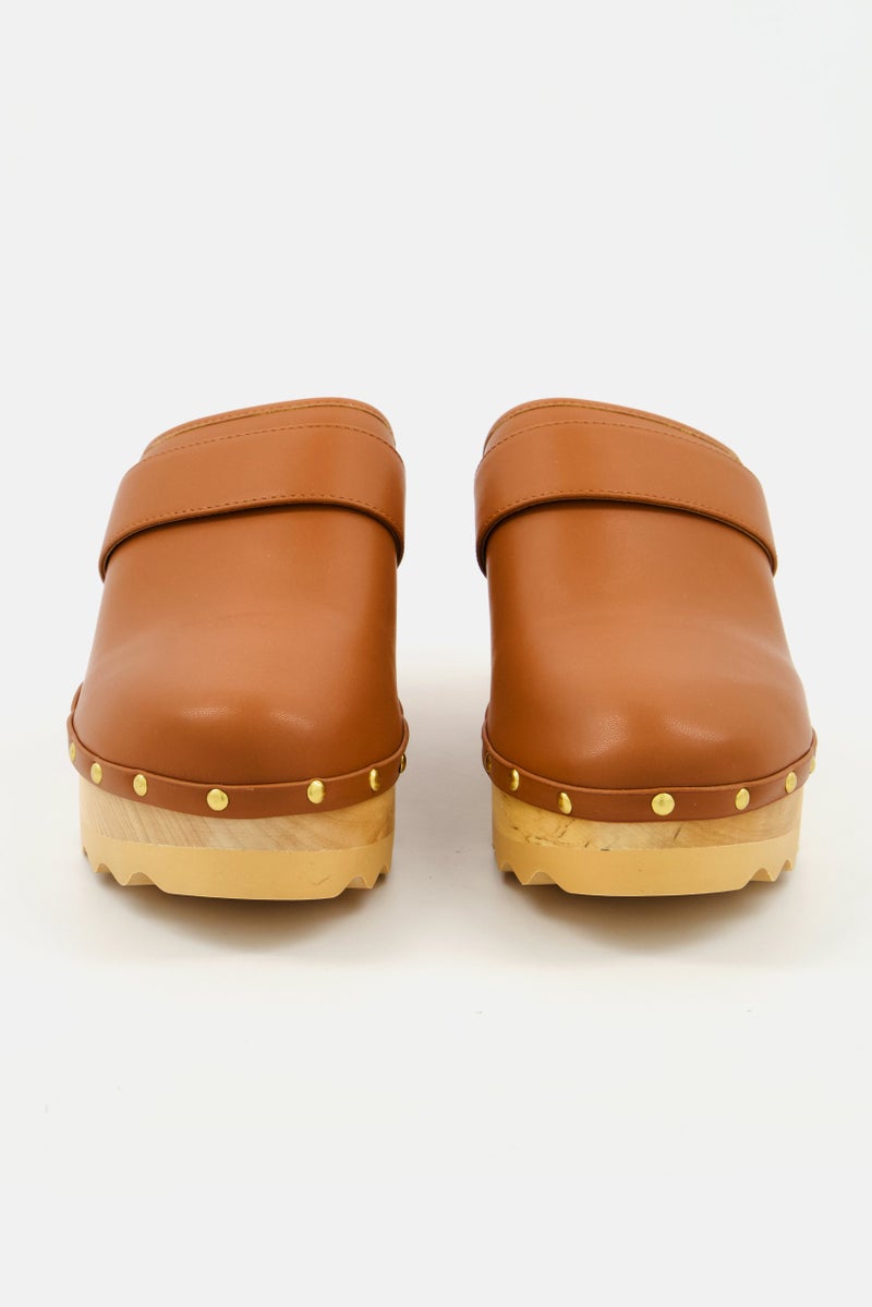 AEROSOLES أحذية نسائية متوسطة الحجم من الجلد، بني - Image 3