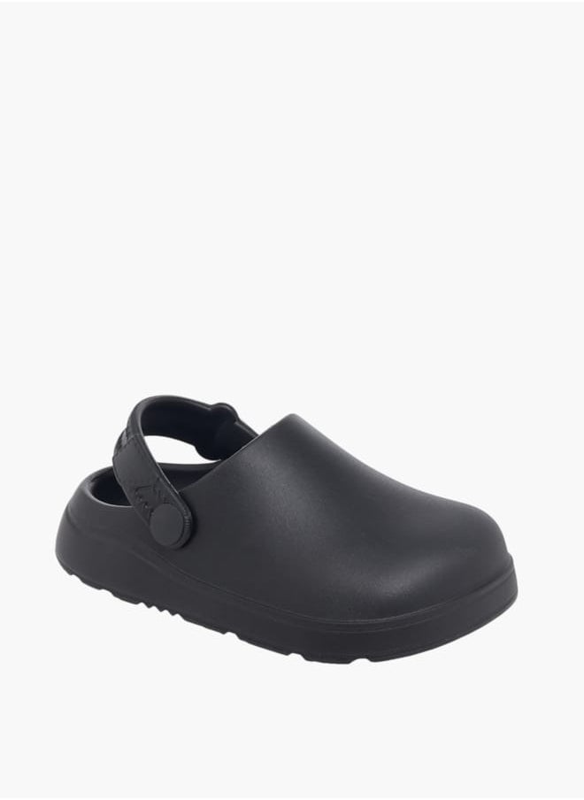 Aqua Boys Solid Clogs With Backstrap  - Image 1
