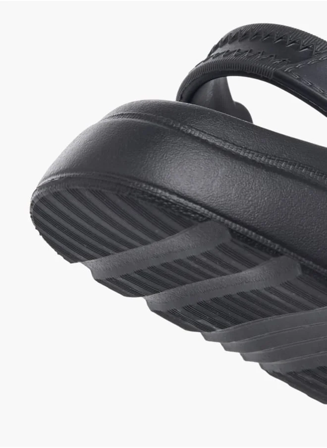أكوا Boys Solid Clogs With Backstrap