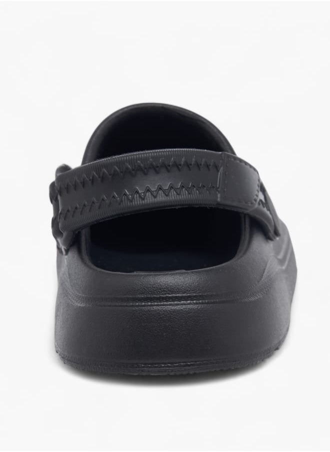 Aqua Boys Solid Clogs With Backstrap  - Image 5