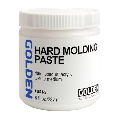 Golden Artist Colors  Hard Molding Paste  8 oz Jar - Image 1