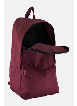 Reebok Men Brand Logo Backpack 44 H x 26 L x 13 W cm, Dark Maroon  - Image 3