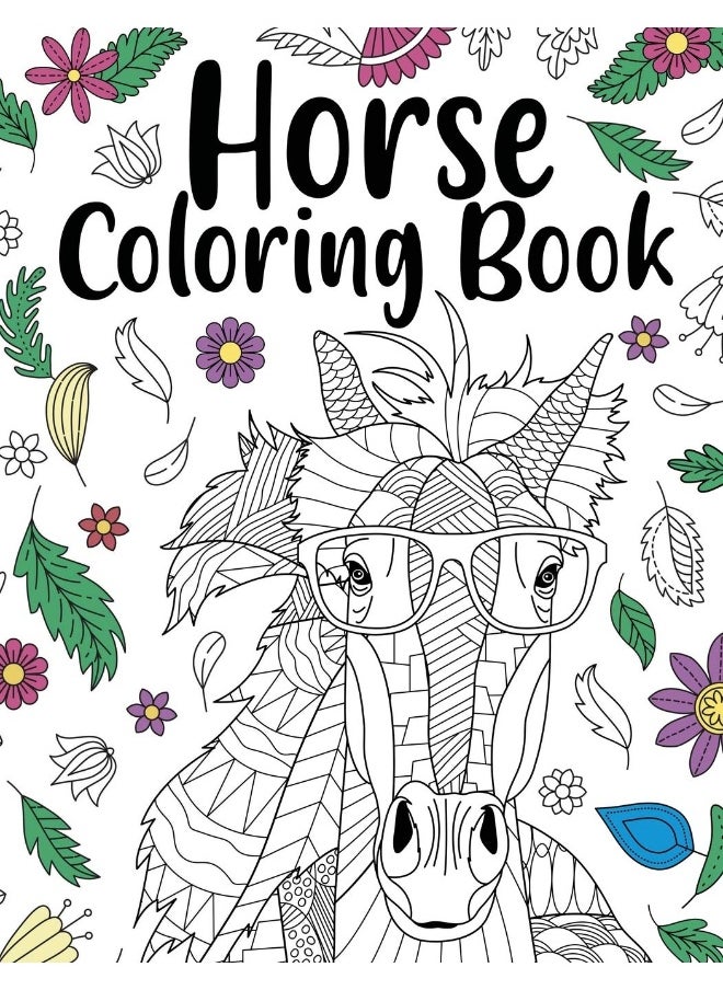 Horse Coloring Book  - Image 1
