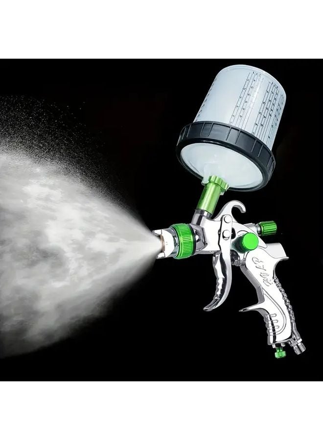 Blue HVLP Spray Gun Kit With 1.4 1.7 2.0mm Nozzles For Car Painting Decorating DIY - Image 5