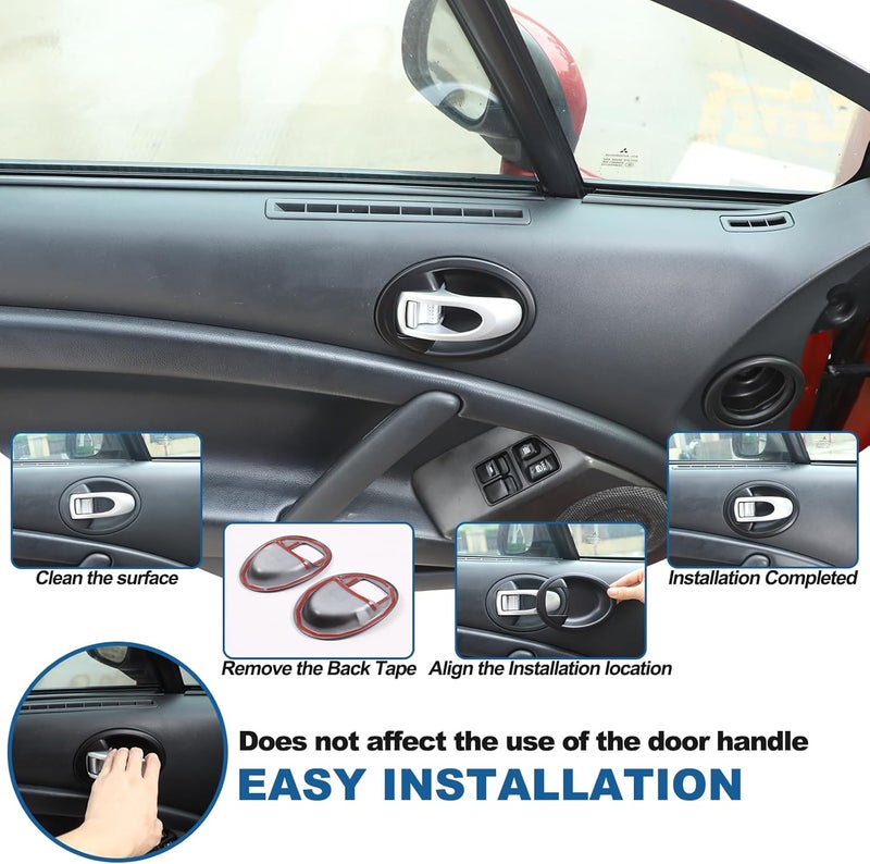 Sekhyna ABS Interior Door Handle Bowl Trim for Mitsubishi Eclipse - Image 5