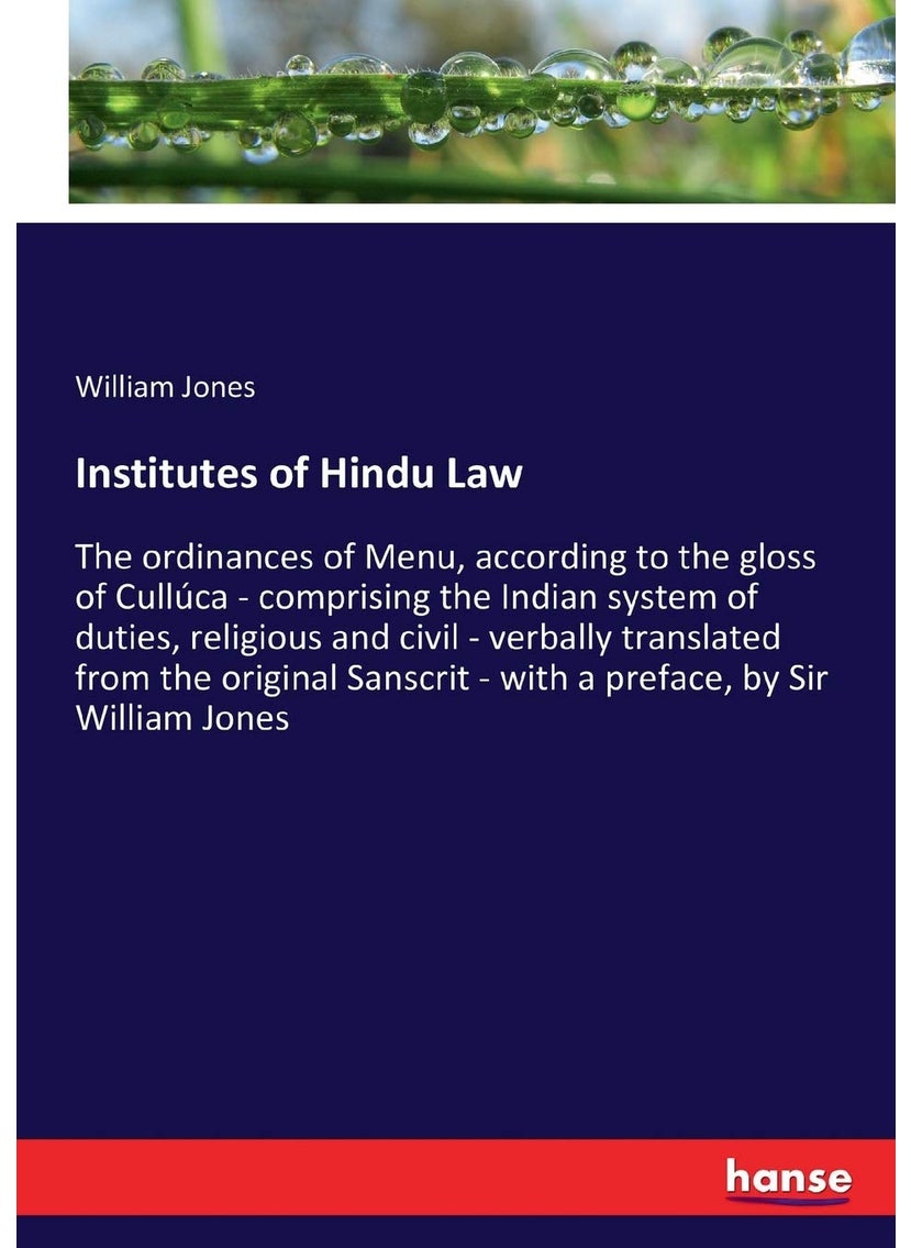 Institutes of Hindu Law  - Image 1