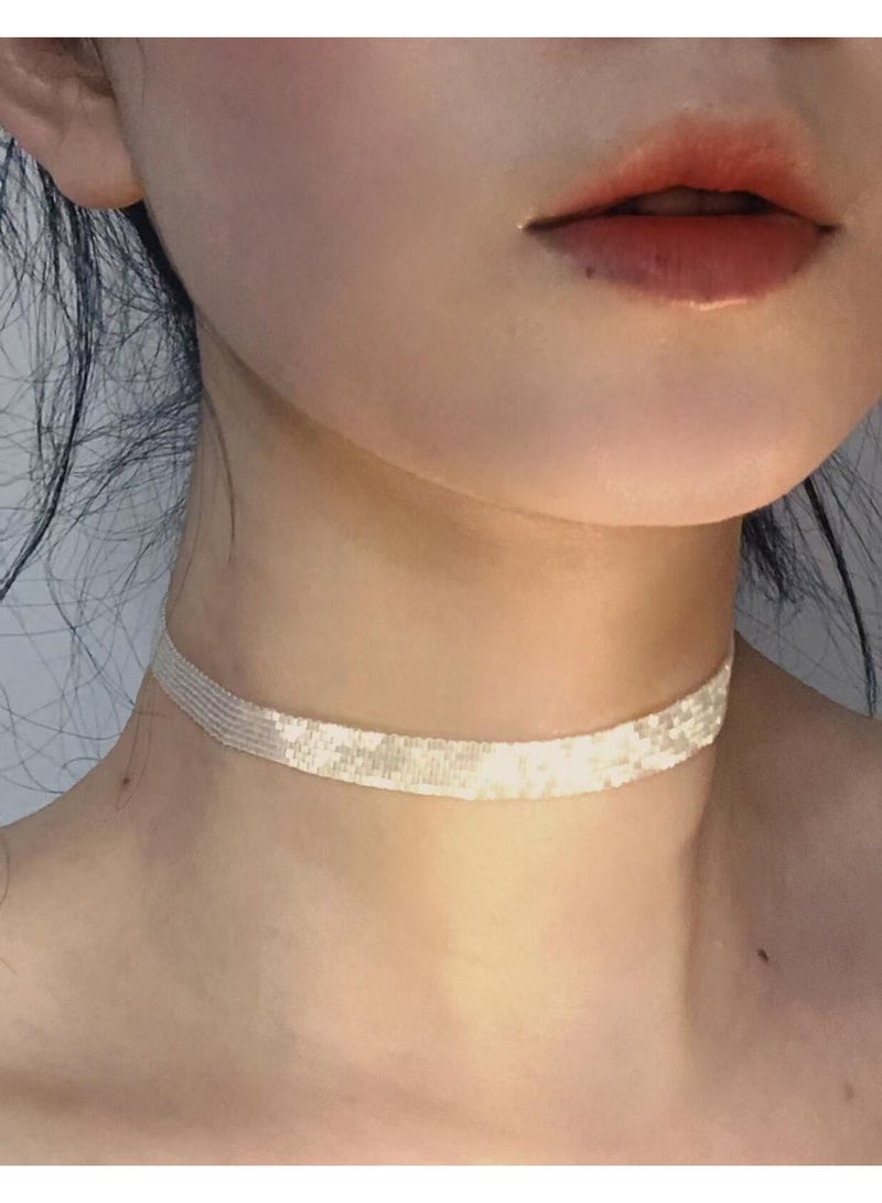 Rhinestone Choker Necklaces - Image 2