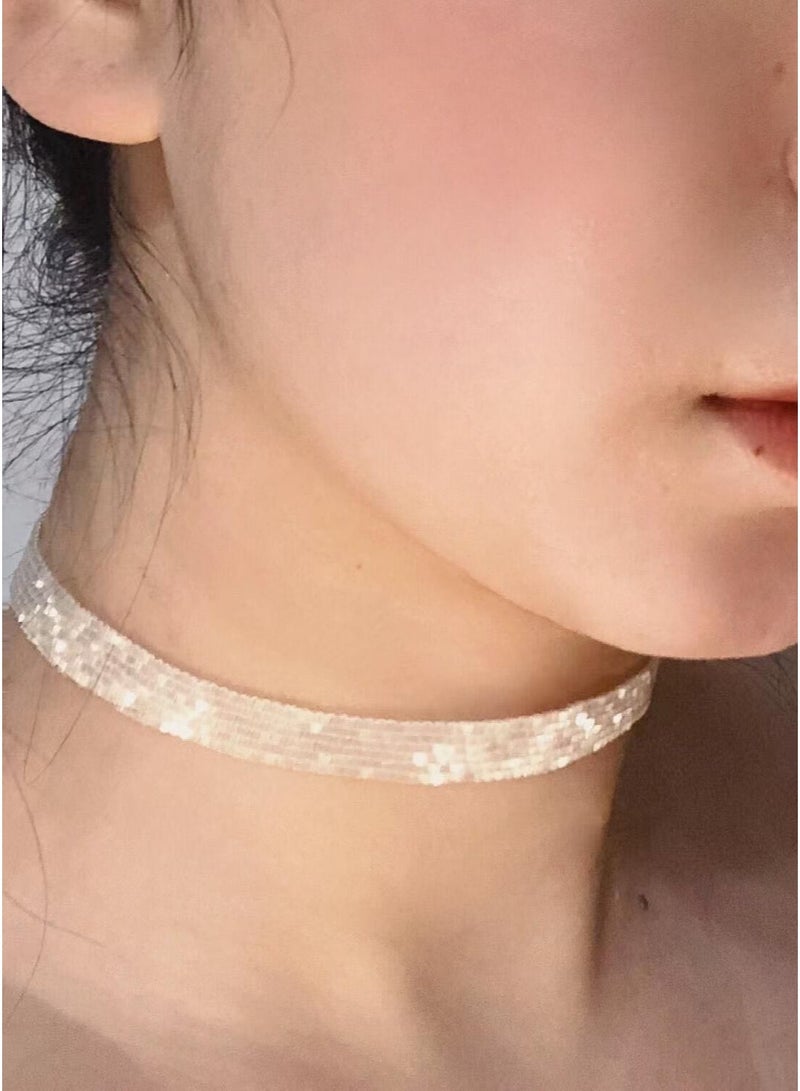 Rhinestone Choker Necklaces - Image 1