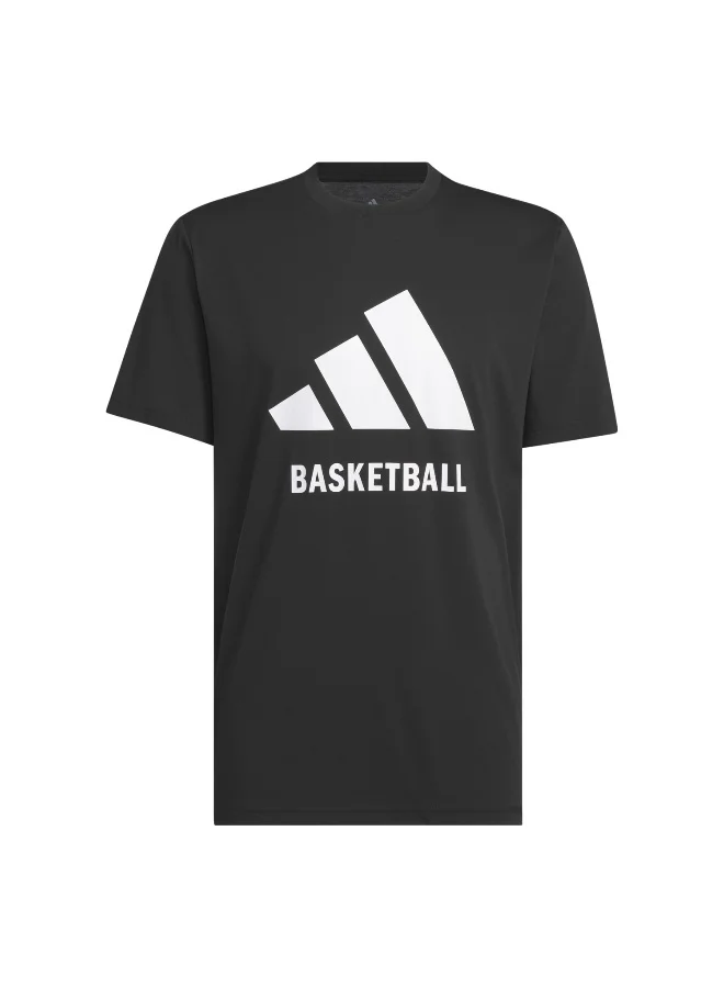 adidas تي شيرت رجالي أسود BB CATEGORY M T Originals