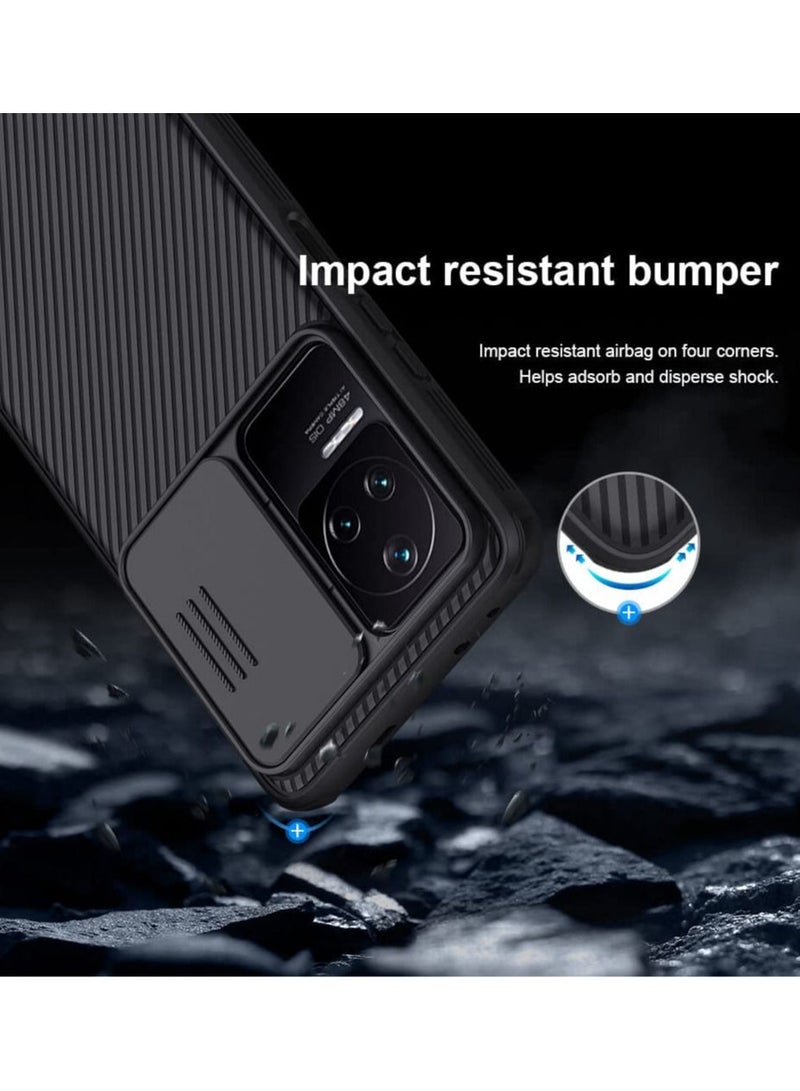 Nillkin Camshield Case with Camera & Privacy Protection Slide Camera Cover for  Xiaomi Redmi K50 / Xiaomi Redmi K50 Pro Black - Image 4