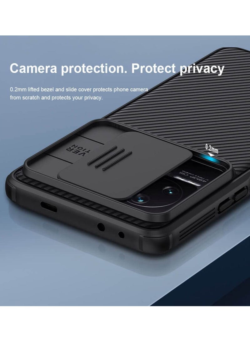 Nillkin Camshield Case with Camera & Privacy Protection Slide Camera Cover for  Xiaomi Redmi K50 / Xiaomi Redmi K50 Pro Black - Image 2