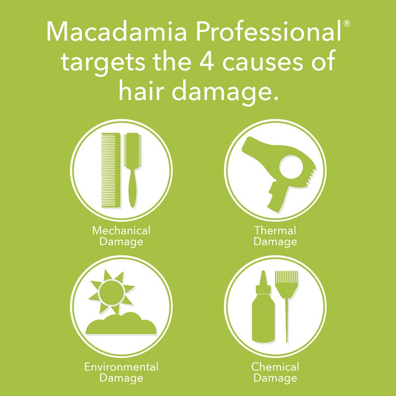 Macadamia Professional Hair Care Sulfate & Paraben Free Natural Organic Cruelty, Regular, 10 Oz - Image 5