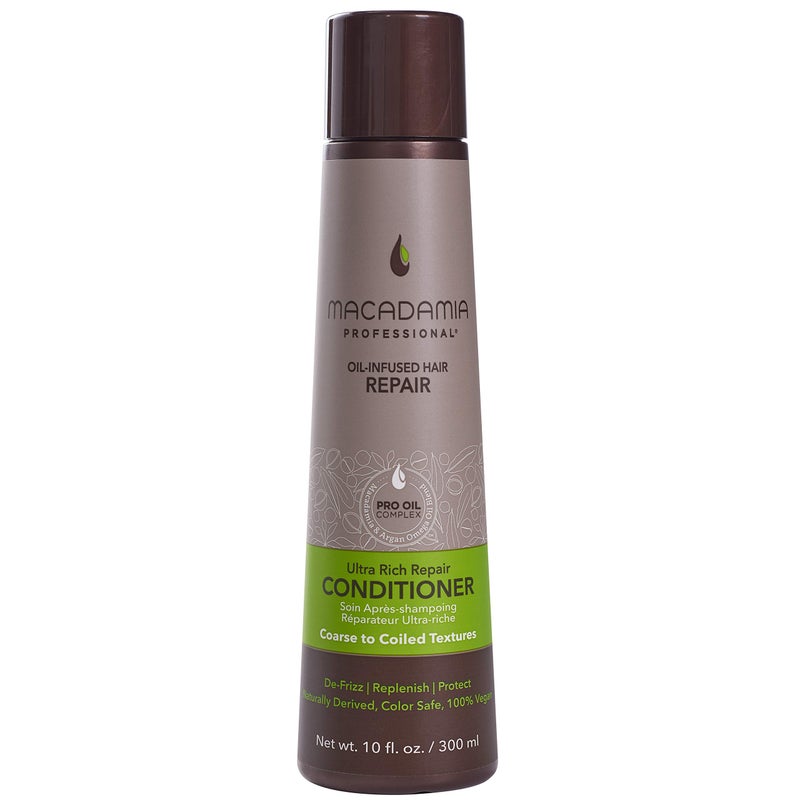 Macadamia Professional Hair Care Sulfate & Paraben Free Natural Organic Cruelty, Regular, 10 Oz - Image 1