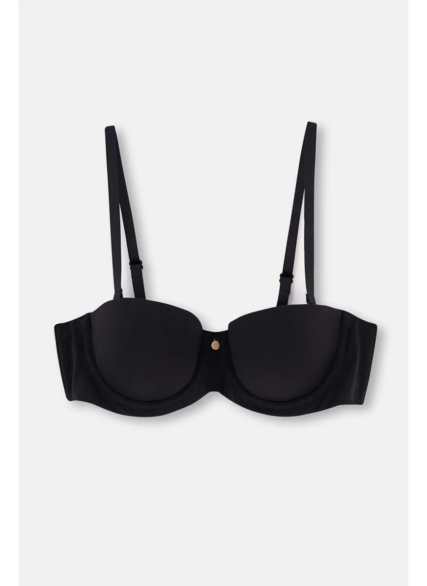 dagi Black 1077KC Calla Strapless Unsupported Bra