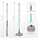 Kickleen Self Wringing Mop Easy Squeeze Twist Mop with 525 Inch Long Handle Heavy Duty for Hardwood Tile Vinyl Laminate Floors Gray - Image 4
