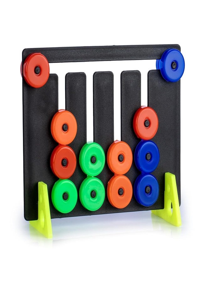 Aakrivaa Learning Colour and Pattern Matching Montessori Slide Puzzle Game for Kids, Multicolor - Image 2