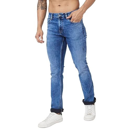 Spykar Men's Rafter Boot Cut Mid-Rise Casual Jeans - Image 4