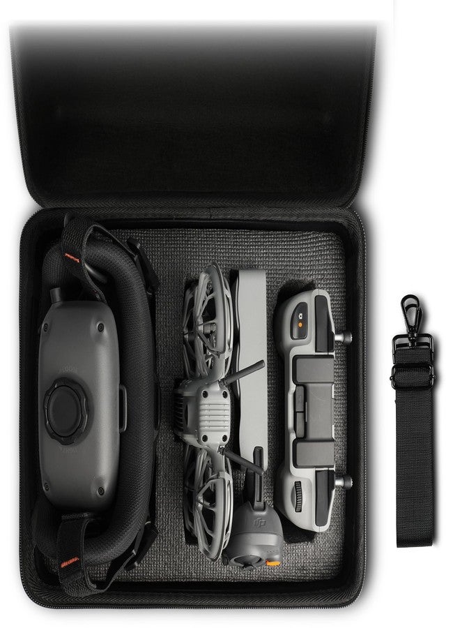 GAGITERVR Hard Carrying Case Compatible with DJI Neo 2 Motion Fly More Combo , Travel Bag for Aircraft, Goggle N3, RC Motion 3, RC N3 Remote Controllers, Charging Hub, 3 Batteries and Accessories, Blacks - Image 1