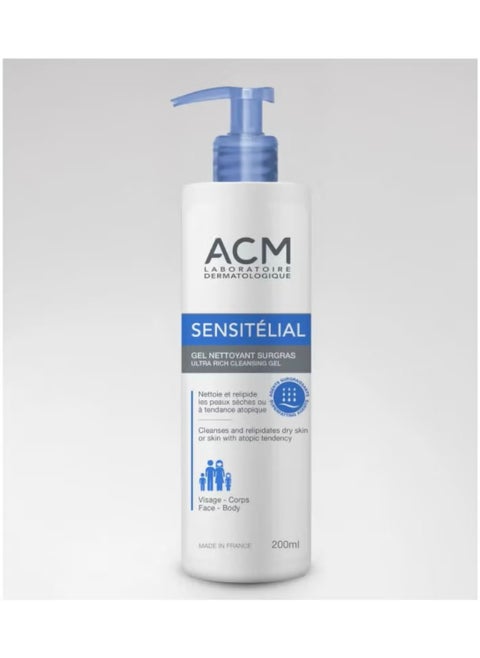 ACM Sensitélial Ultra Rich Cleansing Gel 200ml