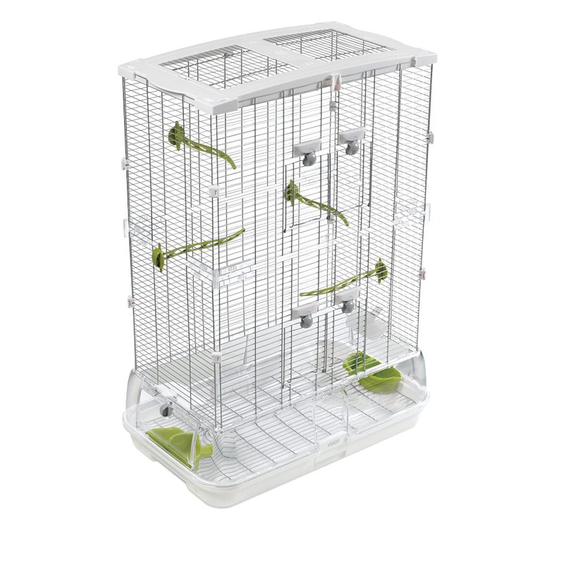 Vision M02 Wire Bird Cage, Bird Home for Parakeets, Finches and Canaries, Tall Medium - Image 1