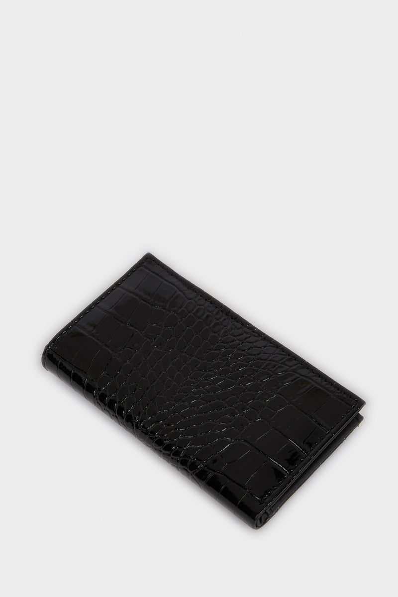 DeFacto Black Woman Woman Faux Leather Wallets Casual - Image 3