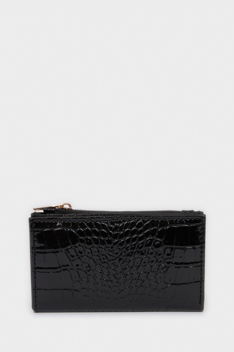 DeFacto Black Woman Woman Faux Leather Wallets Casual - Image 1