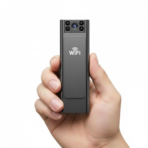 Drumstone (𝐒𝐩𝐞𝐜𝐢𝐚𝐥 𝟏𝟓 𝐘𝐞𝐚𝐫𝐬 𝐖𝐚𝐫𝐫𝐚𝐧𝐭𝐲) 1080P HD Portable Body Camera – Night Vision, Waterproof Action Camera with Long-Lasting Battery and Rotating Rear Clip, Ideal - Image 1