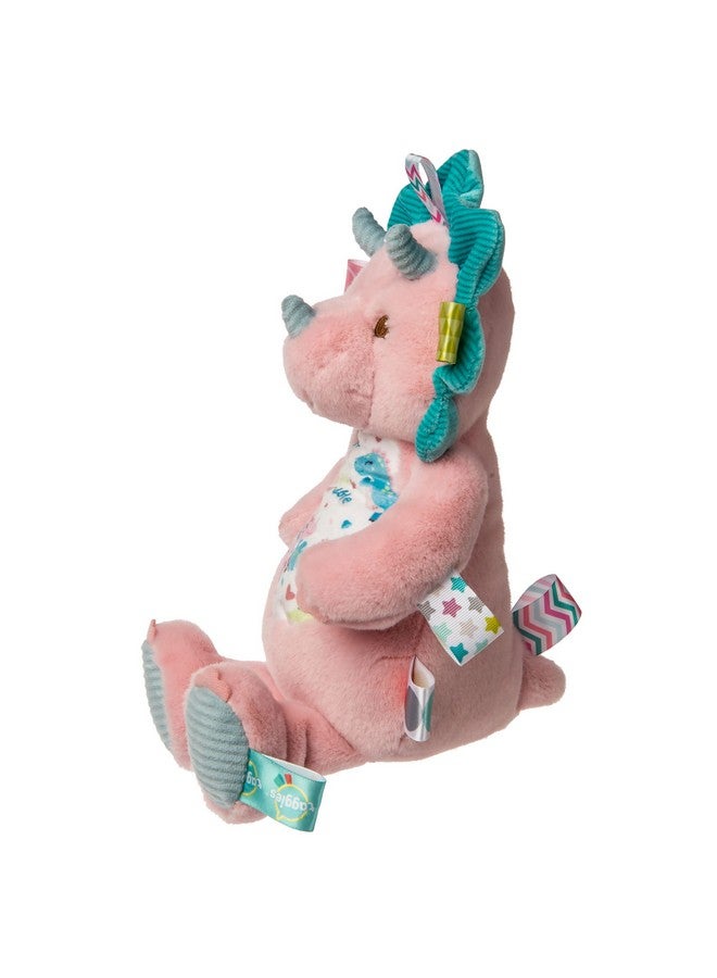 Mary Meyer Taggies Stuffed Animal Soft Toy, 12-Inches, Aroar-A-Saurus Dinosaur - Image 3