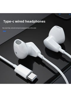 Generic Typec Digital Live Broadcast Headset Noise Canceling Stereo Headset For Apple 15 Xiaomi For huawei Karaoke Headset-Color:Obsidian Black (Hard Decomposition Version)  - Image 1