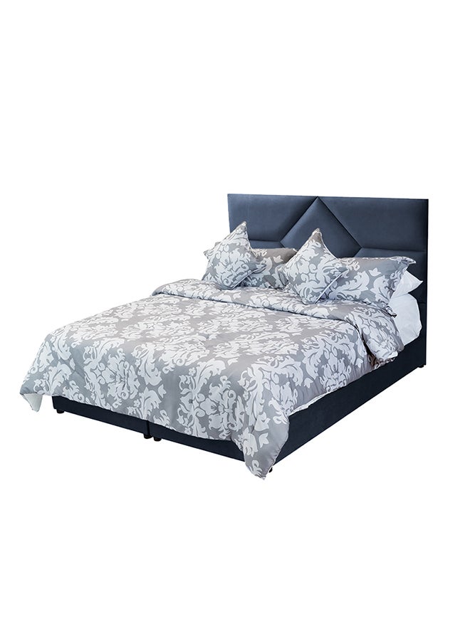 Bundle of Cordoba Velvet Bed with Multi Layer Mattress Montana