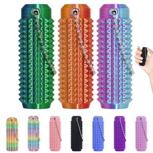 XNJAMG 3pcs Little Ouchies Fidget ToysPain Stim Fidget Toy Reduce Stress for AdultsAnxiety Relief Pain StimSpiky Fidget Keychain for Anxiety and Stress ReductionNovelty Gifts for Friends - Image 1