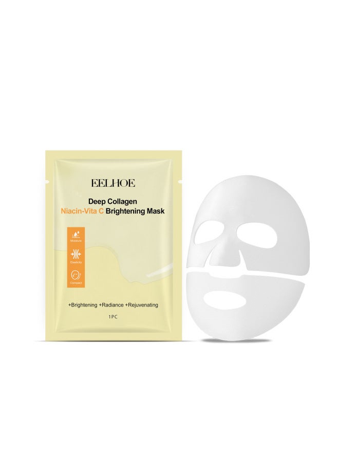 EELHOE Niacinamide Vitamin C Mask Hydrating And Moisturizing Facial Skin Daily Skin Care Beauty Mask - Image 5
