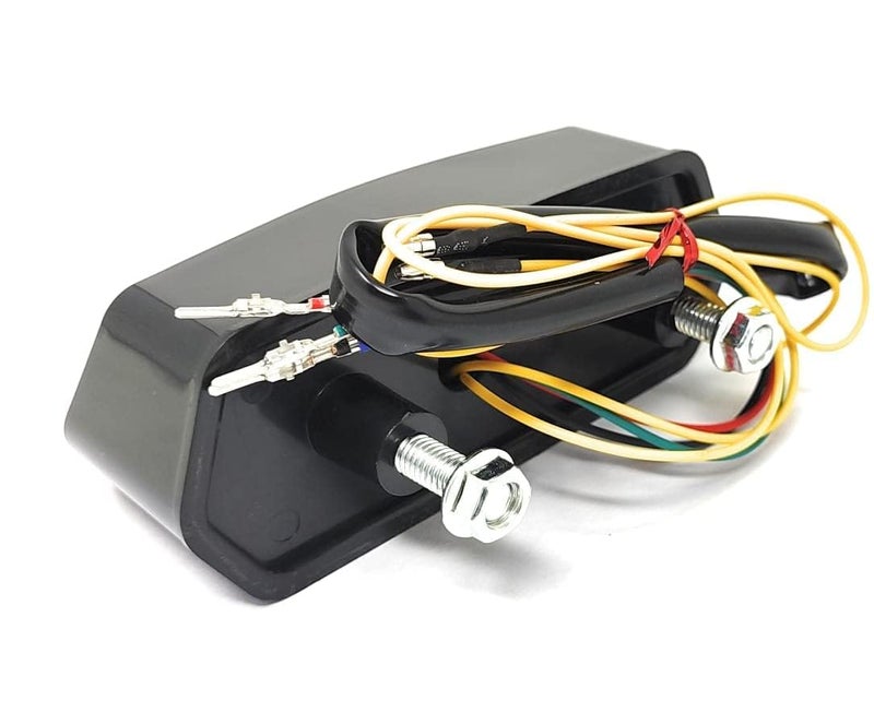 0TO6 OTO6 Tail light LED (Mustang Design) Modify for Scrambler/Motorcycle Brake Stop Light Turn Signal Rear Light - Image 4