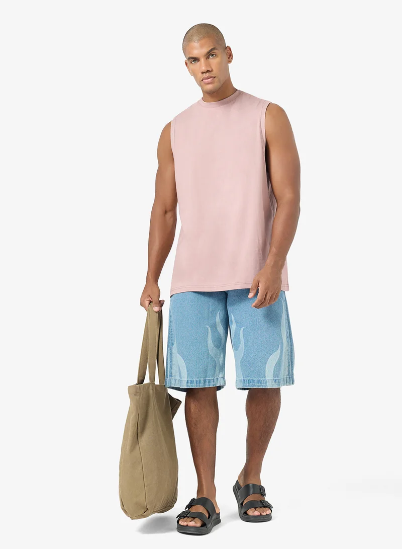Seventy Five Basics Oversized Drop Shoulder Vest