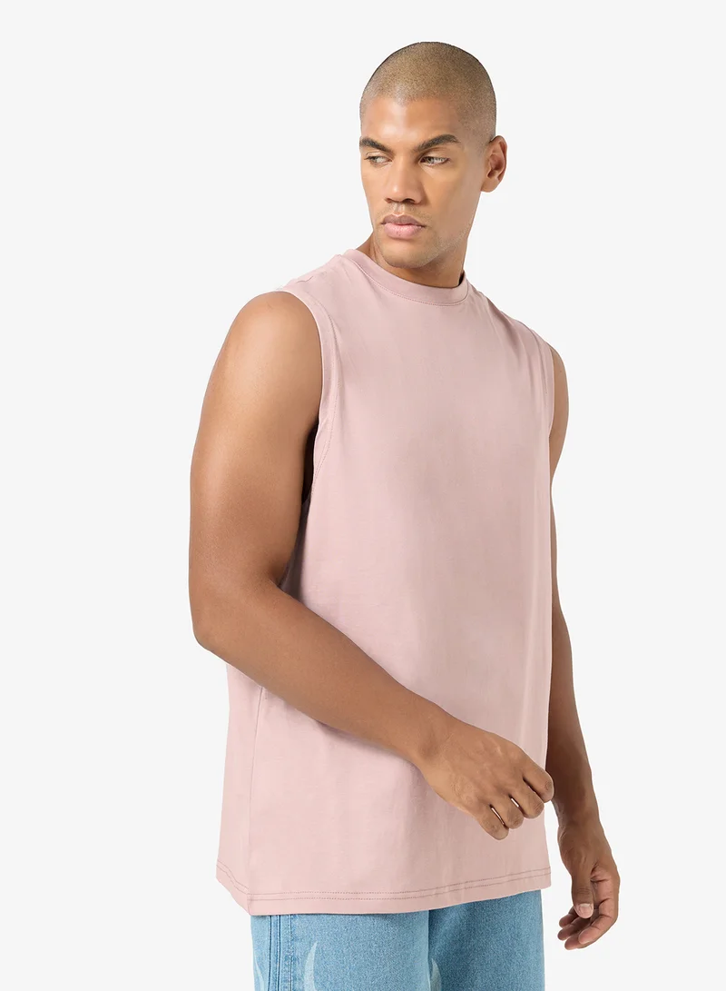 Seventy Five Basics Oversized Drop Shoulder Vest