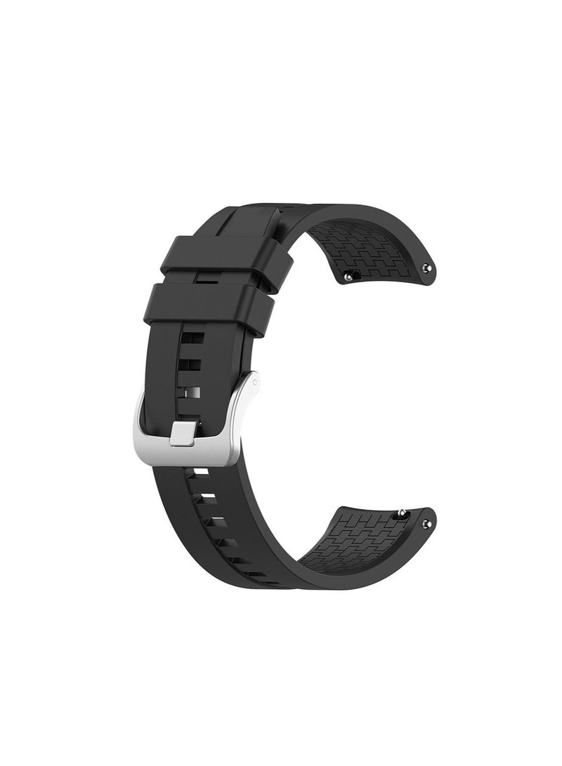 فون بلانيت Soft Silicone Watch Band Compatible with Samsung Galaxy 3 Gear S3 Frontier/Amazfit Bip/Active Huawei GT 2/2E Bracelet  20-46mm - Image 3