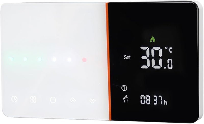Smart Thermostat For Gas Boiler Programmable With Voice Control And 2 5D Arc Panel - Image 3