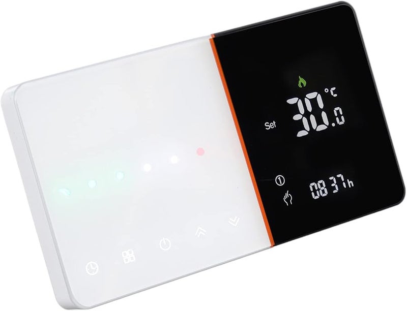 Smart Thermostat For Gas Boiler Programmable With Voice Control And 2 5D Arc Panel - Image 1